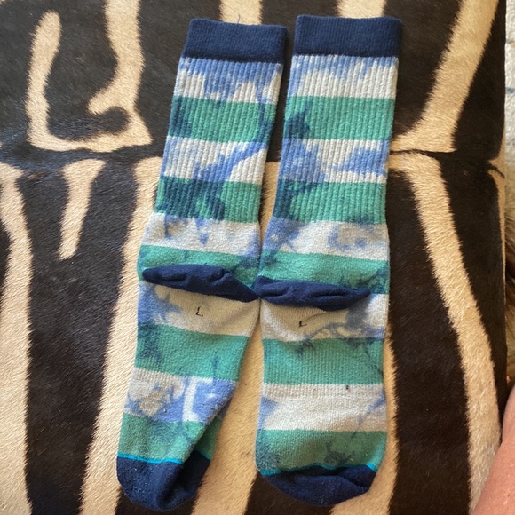 Tie dye Stance socks, size L. - Picture 4 of 5
